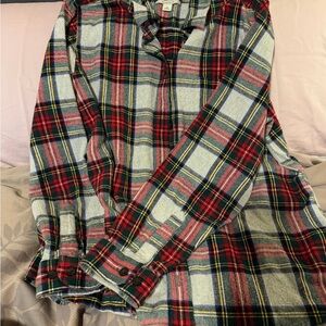 L.L. Bean Multicolor Plaid Shirt